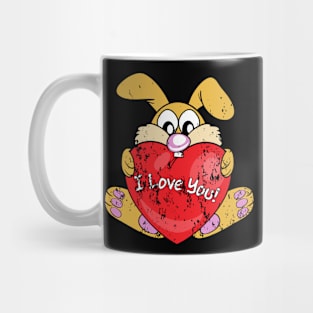 Retro Vintage Grunge Valentine's Day Mug